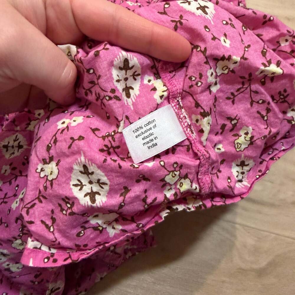 Lane Bryant Floral Cotton Cami Size 26/28 Pink - Picture 5 of 5